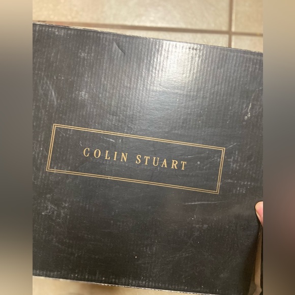 Colin Stuart Womenâs Black Pointed Toe Heeled Booties Vintage - Picture 14 of 15